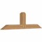 Ekena Millwork Portland Smooth Timber Gable Bracket, Western Red Cedar, 72"W x 21"H x 5 1/2"D x 5 1/2"F, 7/12 Pitch GBW072X21X0606POR00SWR - alternate 2